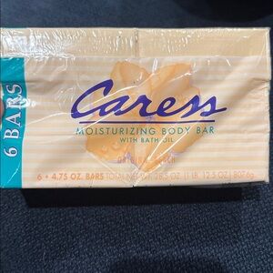 6 Pack VINTAGE 1997‎ Caress Moisturizing Body Bar Soap